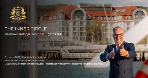 Klubowa Kolacja Business Tigers Club w Sopocie