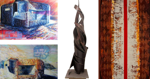 wernisaż wystawy Stan surowy: materia jako narzędzie twórczości Aleksandry Adamczak, Magdaleny Barczyk-Kurus i Mariusza Kumora