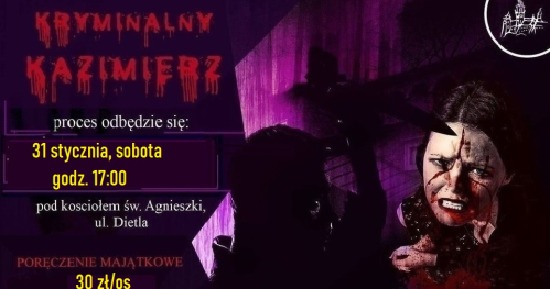 Kryminalny Kazimierz- zwiedzanie