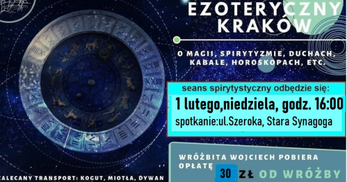 Ezoteryczny Kraków- wycieczka tematyczna