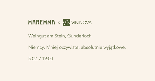 Maremma x Vininova. Niemcy. Mniej oczywiste, absolutnie wyjątkowe