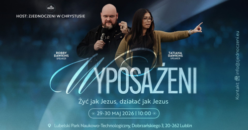 Konferencja WYPOSAŻENI | Robby Dawkins & Tatiana Dawkins | 29-30 maj 2026 | Lublin