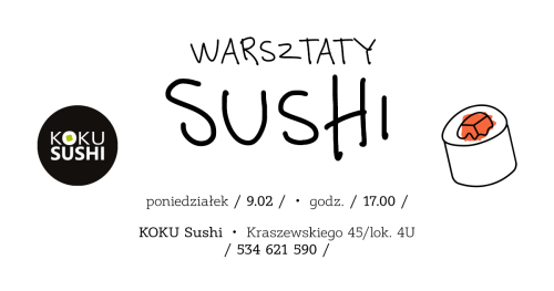 Warsztaty KOKU Sushi Białystok