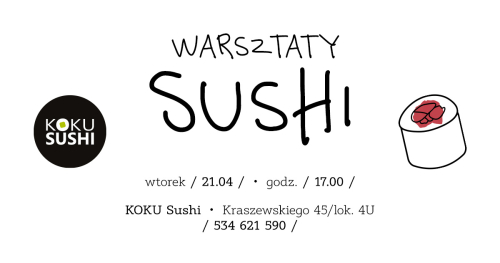 Warsztaty KOKU Sushi Białystok