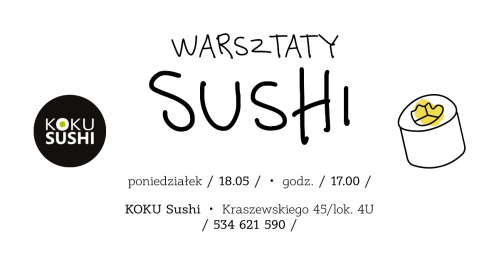 Warsztaty KOKU Sushi Białystok