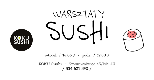 Warsztaty KOKU Sushi Białystok