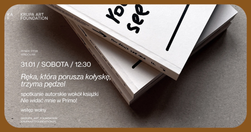 "Ręka, która porusza kołyskę, trzyma pędzel" | spotkanie autorskie w Primo!