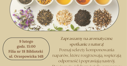 Rozgrzewające, ziołowe napary 