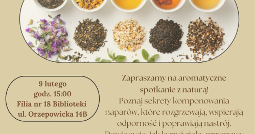 Rozgrzewające, ziołowe napary 