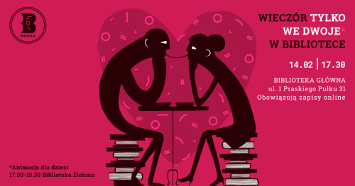 Wieczór tylko we dwoje w Bibliotece w Wesołej