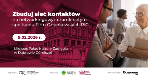 Zbuduj sieć kontaktów na networkingowym zamkniętym spotkaniu Firm Członkowskich RIG