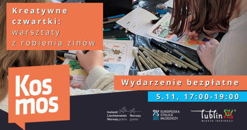 Kreatywne czwartki: warsztaty z robienia zinów🖍️