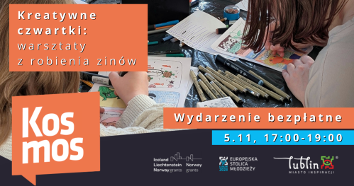 Kreatywne czwartki: warsztaty z robienia zinów🖍️