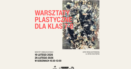 Warsztaty dla uczniów klas 7-8 "Sztuka Alfreda Lenicy"