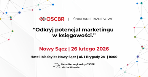 Śniadanie Biznesowe OSCBR Nowy Sącz 26.02.2026