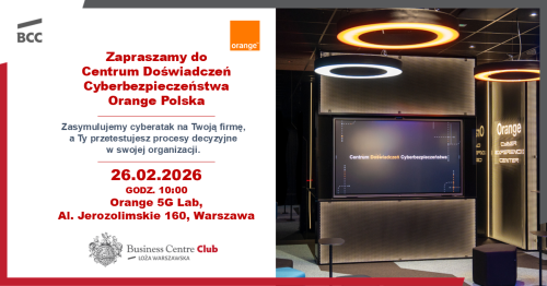 Zapraszamy do Centrum Doświadczeń Cyberbezpieczeństwa Orange Polska