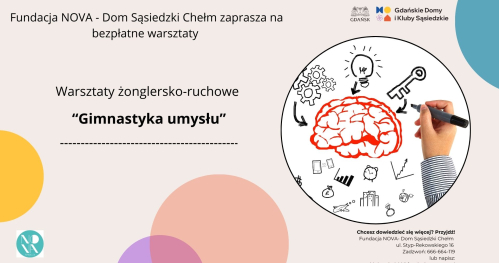 Warsztaty żonglersko-ruchowe "Gimnastyka umysłu"