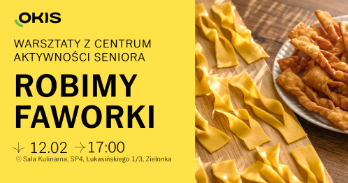ROBIMY FAWORKI z Centrum Aktywności Seniora | dla dzieci od 9 roku życia