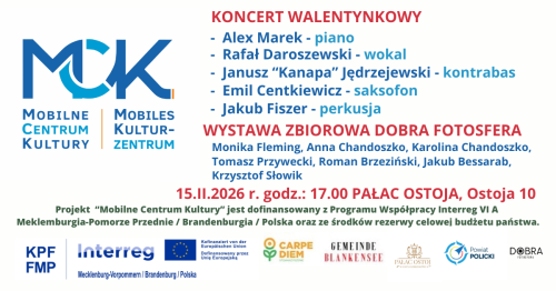 KONCERT WALENTYNKOWY, WYSTAWA ZBIOROWA DOBRA FOTOSFERA I ... NIESPODZIANKA