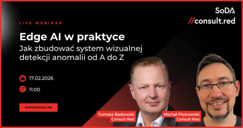 Webinar: Edge AI w praktyce - jak zbudować system wizualnej detekcji anomalii od A do Z