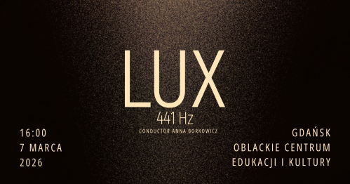 KONCERT PREMIEROWY PŁYTY "LUX" - CHÓR 441 HZ