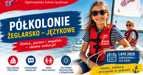 Półkolonie żeglarsko - językowe - "Ahoj Przygodo" po raz 4!