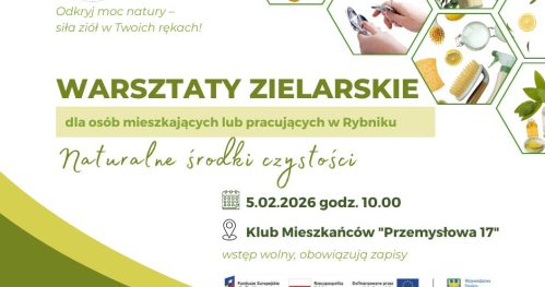 Warsztaty - naturalne środki czystości