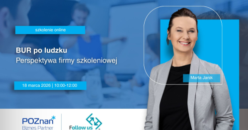BUR po ludzku - Perspektywa firmy szkoleniowej - szkolenie online