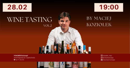 WINE TASTING VOL. 2 by Maciej Koziołek
