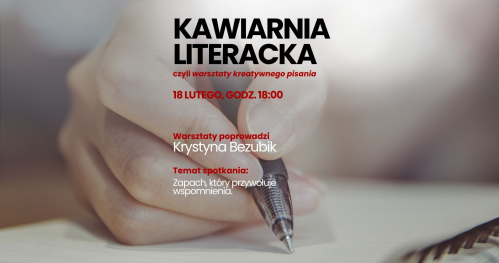 Kawiarnia Literacka z Krystyną Bezubik: Zapach, który przywołuje wspomnienia