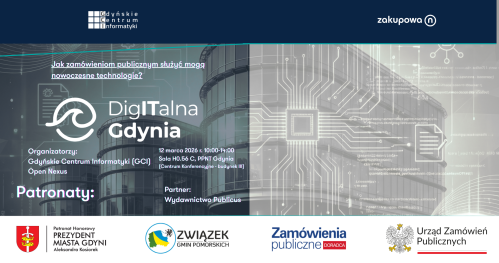 DigITalna Gdynia - Jak zamówieniom publicznym służyć mogą nowoczesne technologie?
