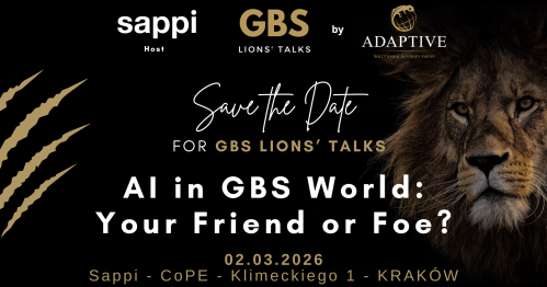 GBS Lions' Talks - AI in GBS World: Your Friend or Foe?