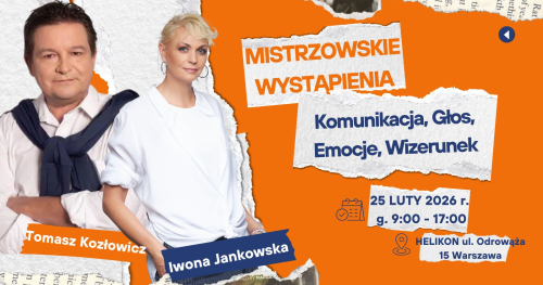 Mistrzowskie Wystąpienia: Komunikacja, Głos, Emocje, Wizerunek