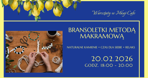 Bransoletki - metoda makramowa