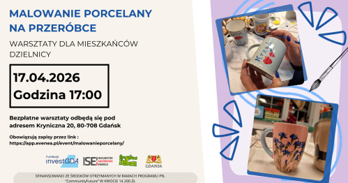 Malowanie porcelany na Przeróbce