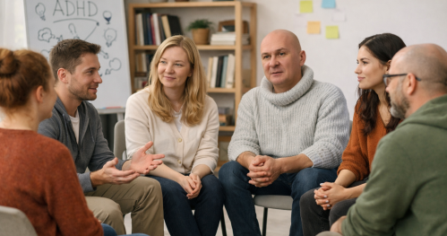 Rozmowa kwalifikacyjna do grupy wsparcia osób dorosłych z ADHD