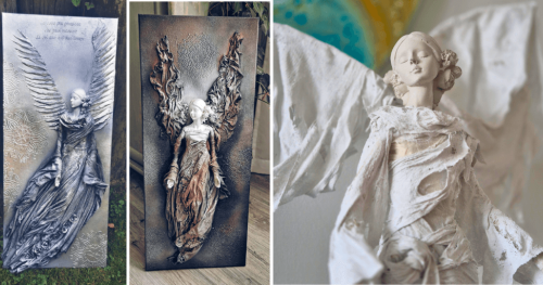 Warsztaty tworzenia rzeźb z tkaniny - Anioł - dwa projekty do wyboru