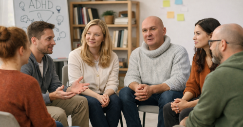 Rozmowa kwalifikacyjna do grupy wsparcia osób dorosłych z ADHD
