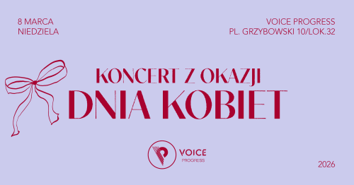 Koncert na Dzień Kobiet w Voice Progress