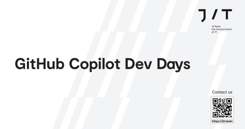 GitHub Copilot Dev Days x Jit Team | Warszawa