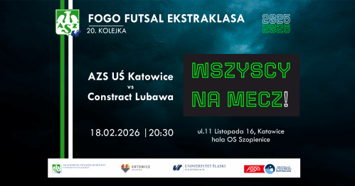 AZS UŚ Katowice - Constract Lubawa
