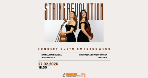 String Revolution │ Koncert duetu smyczkowego
