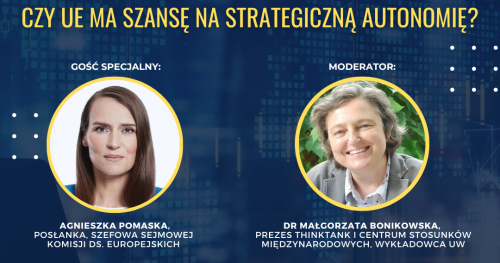 TEN Special Guest Briefing: Europa po Davos. Czy UE ma szansę na strategiczną autonomię?