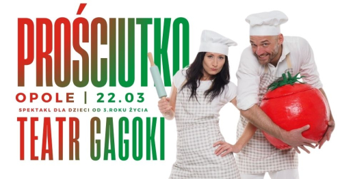 Teatr Gagoki "Prościutko" - spektakl dla dzieci od 3 roku życia