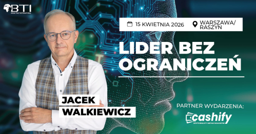 LIDER BEZ OGRANICZEŃ - Jacek Walkiewicz - WARSZAWA/RASZYN
