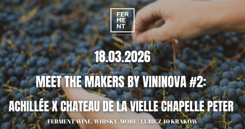 Meet the Makers #2: spotkanie z 2 winiarzami z Francji | Wine event with 2 winemakers from France