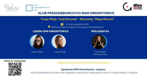 Klub Przedsiębiorczych Mam Ornontowice- 12.03.2026