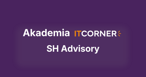 Akademia ITCORNER x SH Advisory