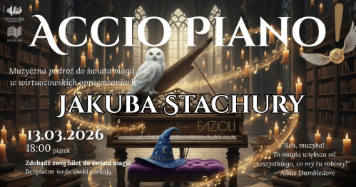 Accio Piano! | Recital fortepianowy | Jakub Stachura