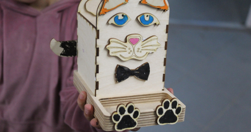 Zrób to sam: Drewniany organizer na biurko!  Warsztaty dla dzieci